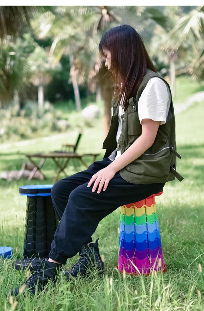 Folding Outdoor Height Folding Step Camping Easy to Opens and Closes in Seconds Chair, Chair, Telescopic, Lightweight, Compact, Portable, Foldable,