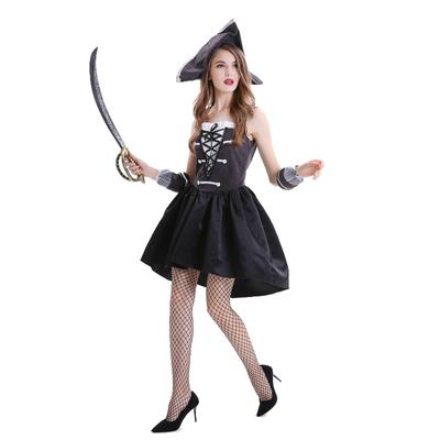 Damen Halloween Kostüm, Cosplay Übergröße Sexy Weibliches Piratenkostüm
