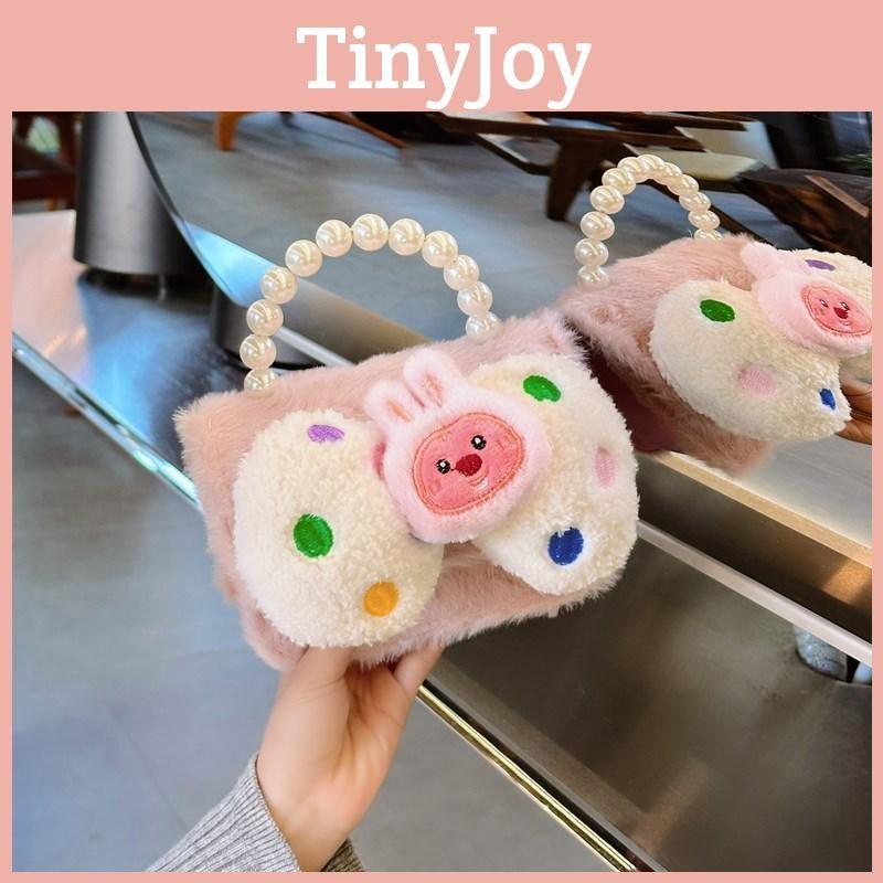 Plush Lovely Soft Shoulder Bag For Girls With Fun Cartoon Styles And Effortless Lightweight Feel