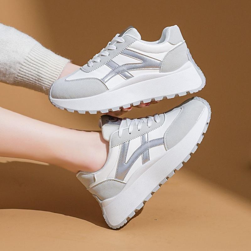 Forrest Gump Women's Thick-Soled Spring 2025 Running Shoes - Versatile, Fashionable Street Style