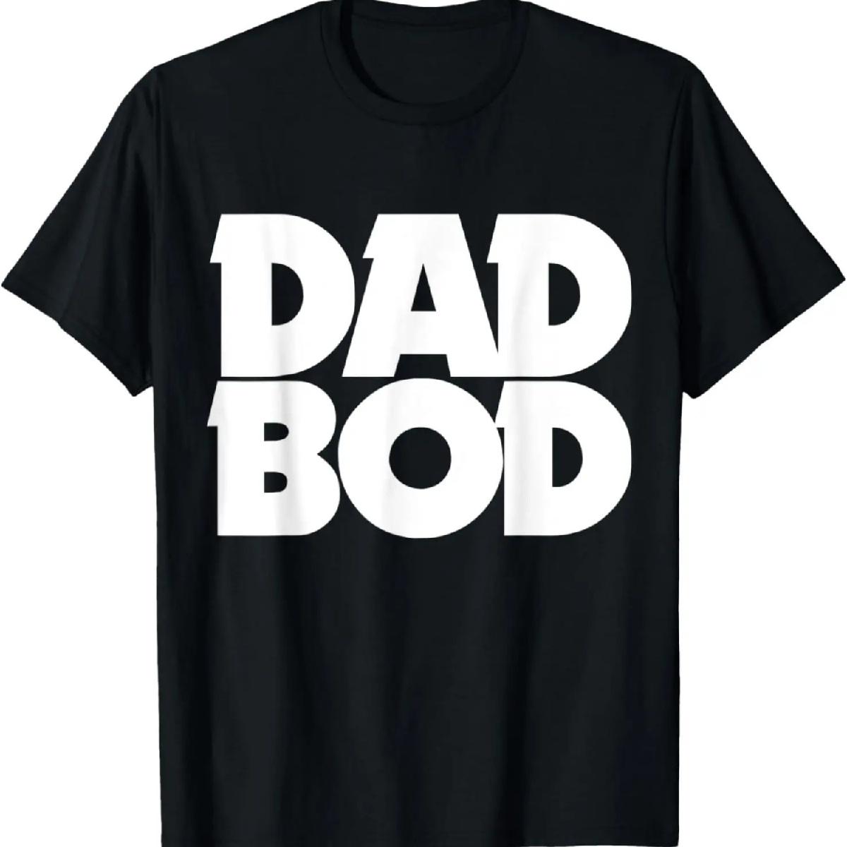 Футболка DAD BOD забавная футболка на День отца S