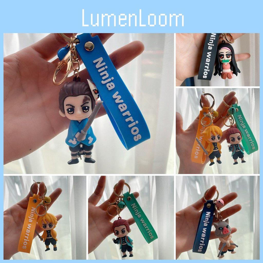 Anime Demon Slayer Keychain Featuring Cute Figures For Unique Style And Fun Accessories**