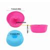 24pcs Multicolored Heat Resistant Silicone Baking Cups Oven Safe Muffin Molds D57B