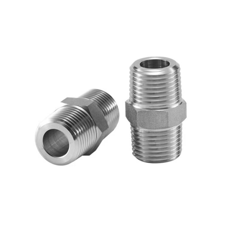 Doppelgewinde-Adapter aus Edelstahl 304