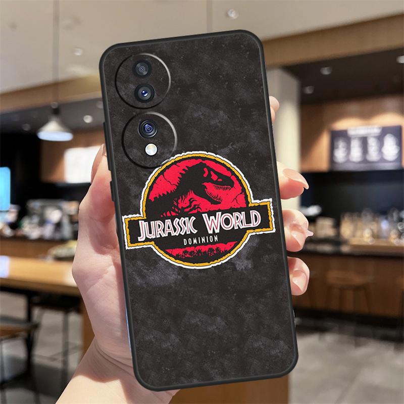 Jurassic Park Dinosaur World Cover For Huawei P30 P50 Pro P20 P40 Lite P Smart 2019 Nova 5T Honor X9a 50 70 X7 X8 Case