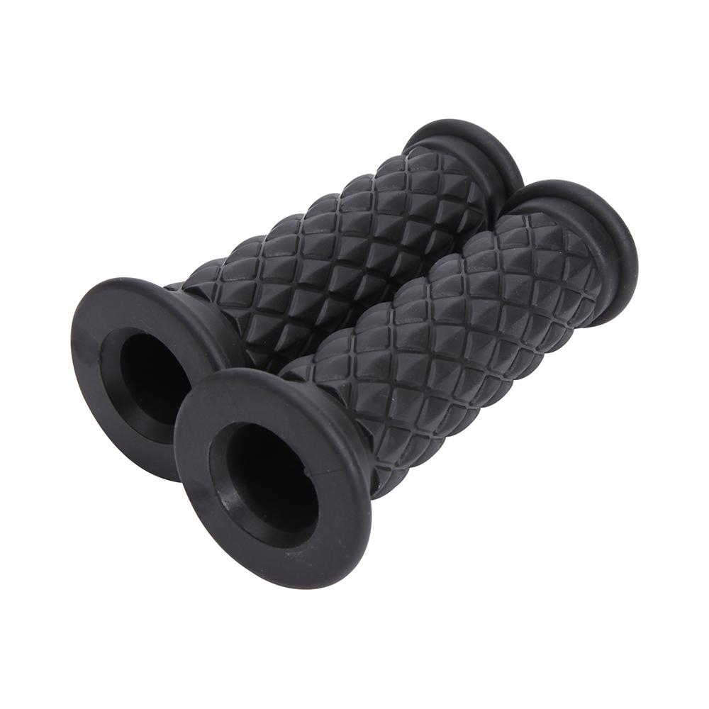 Univerzální 7/8" 22mm 24mm Retro rukojeti pro motocykly Protiskluzové pryžové rukojeti pro motocykly Moto Scooter Motocross Motorbike