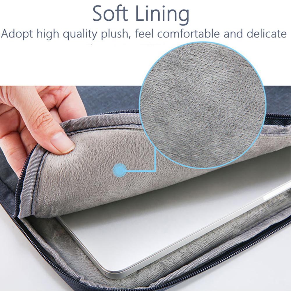 Portable Laptop Sleeve Bag Soft Cover 11 12 13 14 15 15.6 16 Inch for Macbook Huawei Xiaomi HP Dell Lenovo Laptop Sleeve