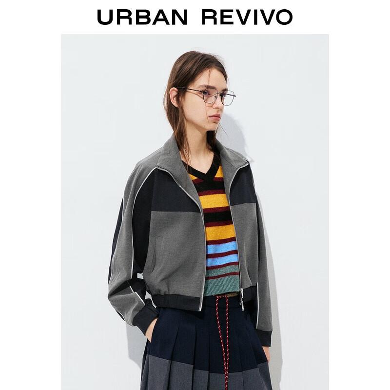 

UR 2025 Осень Женская Спортивная Куртка Колор-блок L