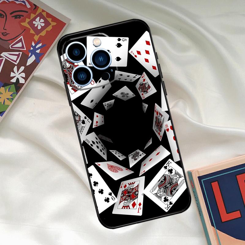 

Чехол для телефона Las Vegas Casino Poker для iPhone 16 15 14 12 11 13 17 Pro Max 15 16 Plus 13 Mini 16e 17 Air Funda Cover iPhone 14 Pro