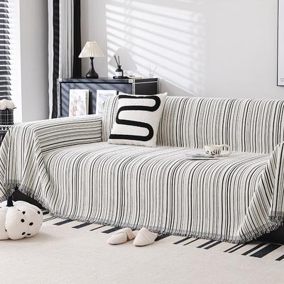 Nordisk Högkvalitativ Soffhandduk Chenille Anti-kattklös Soffa Heltäckande Tyg Fyrsäsongs Universal Halkskydd Allomfattande Överdrag