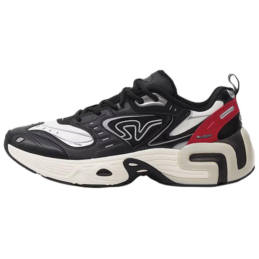 

Anta SV Cylinder Comfortable Minimalist Low-Top Dad Shoes Men sneaker Black 112548802VS-3 39