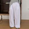 New Arrivals Open Run Balloon SweatPants Curved Big Size Banding Waist Pants