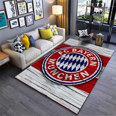 FC Bayern München Logo Carpet Suitable As a Non-slip Mat for the Living Room or Bedroom Sofa