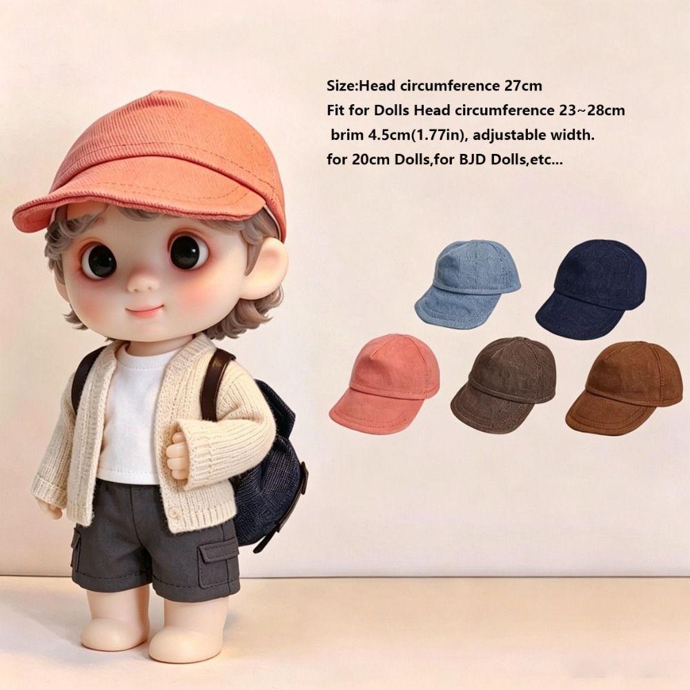 Handmade Dolls Casual Baseball Cap Fashion DIY Clothes Accessories for 20cm Dolls /for BJD Dolls