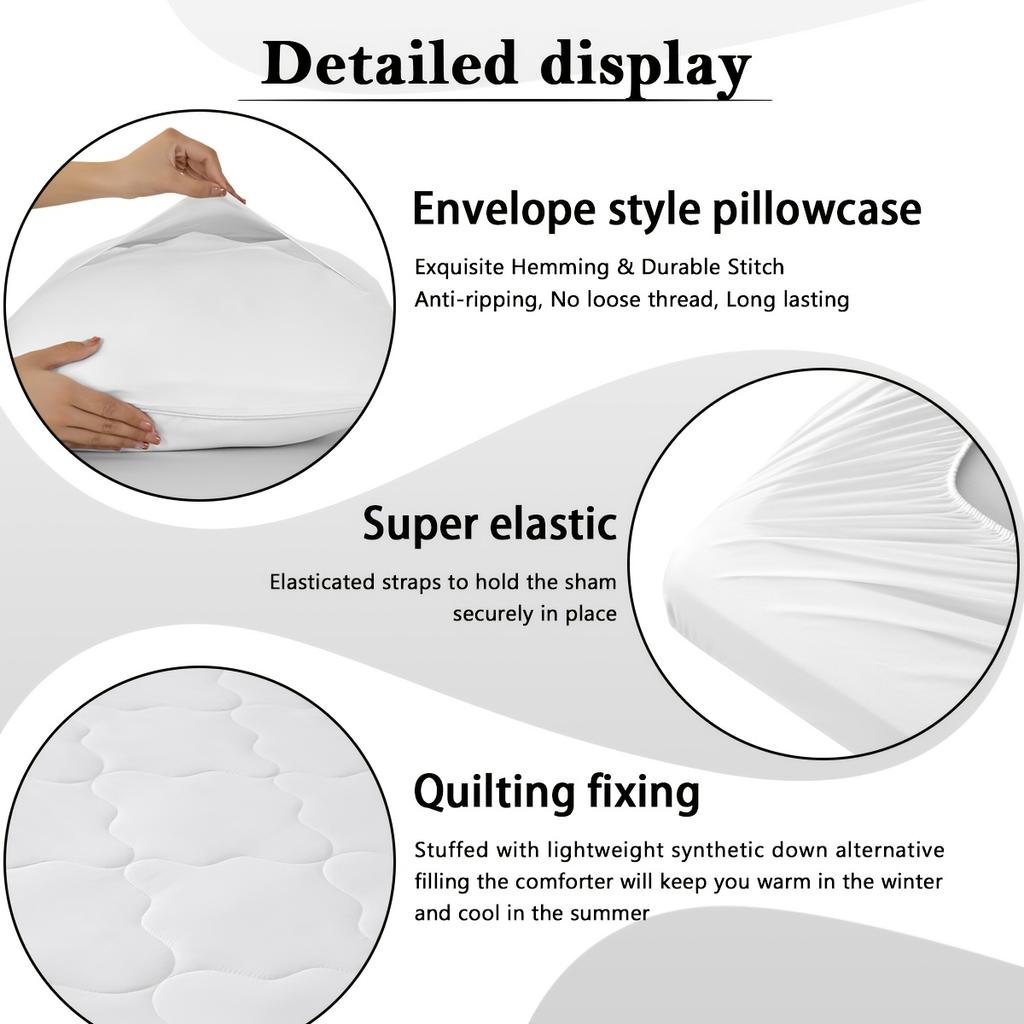 Comforter Bohemia Bedding Set 3D Printed Skin-Friendly Single Twin Double Size Bedroom Decor Birthday Gift