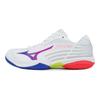 Mizuno Claw 2 Comfortable Trend Shock Absorption Slip Resistant Durable Low Top Badminton Shoes Unisex sneaker White Blue Pink 71GA211013