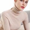 Women Autumn Winter Tight High Neck Sweater Long Sleeve Short Knit Top Turtle Neck Slim Fit Base Layer Shirt