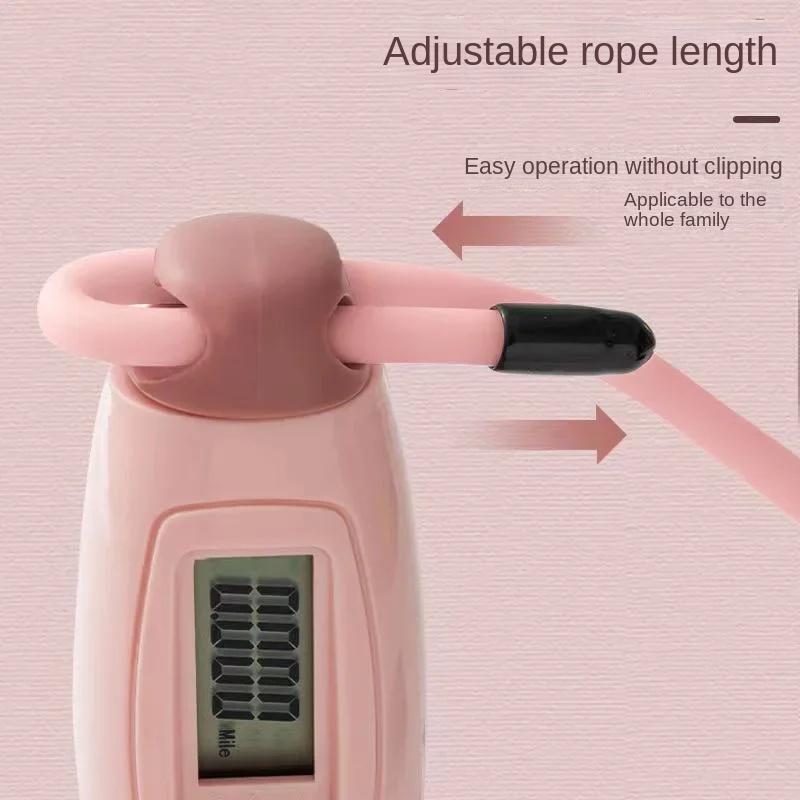 Jump Rope Counter Skipping Rope Fitness Exercise Ropeless with Large Cordless Ball for Women Training Indoor and Outdoor