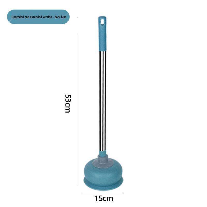 Guan Zhuojia Powerful Plastic Toilet Plunger Set
