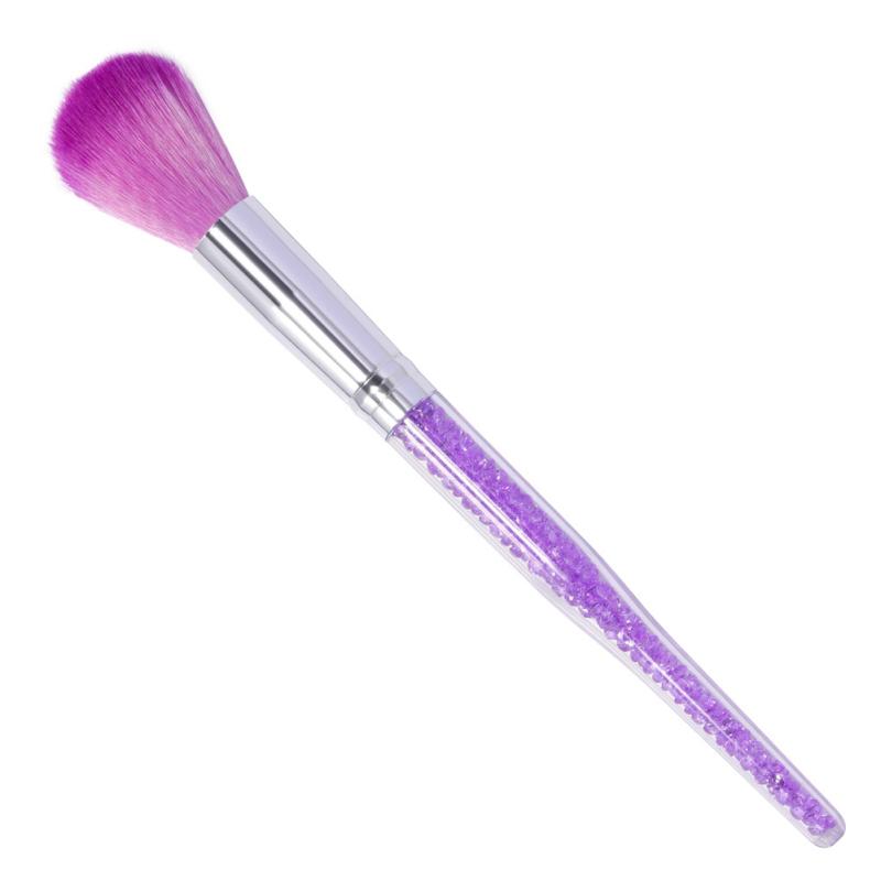 Crystal Long Handle Nail Brushes Nails Makeup Brushes Remove Dust Powder Manicure Brush Nail Art