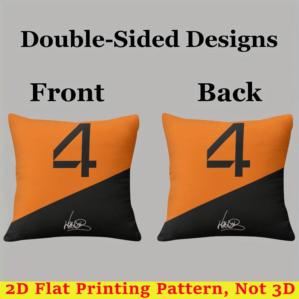 Lando Four Norris Square Jacquard Pillow Cover for Sofa Office Waist Cushion Cover Home Decorative Pillowcase
