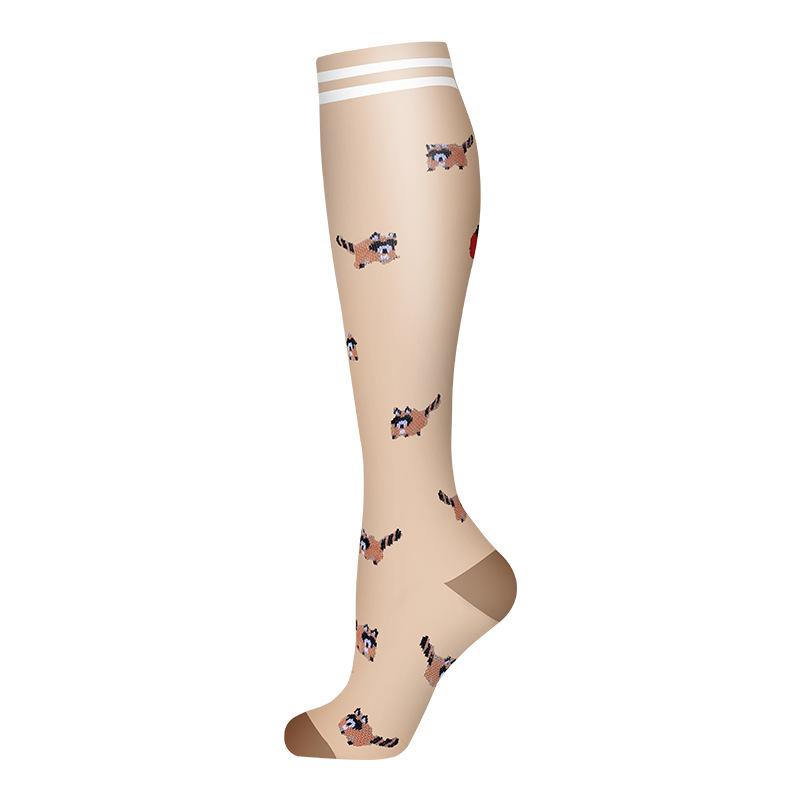 Neue Kompressionsstrümpfe Krampfadern Krankenschwester Sport Laufen Wade Druckstrümpfe Schützen Bare Füße Unterstützung Gradientendruck