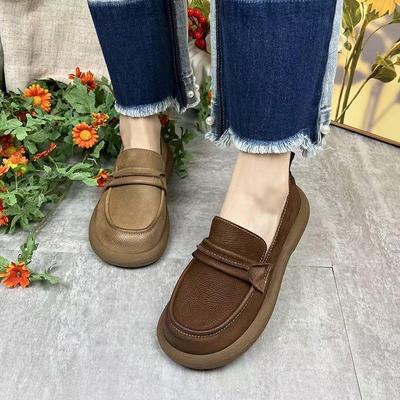 Fashion Women Flats 2024 New Spring Autumn Fashion Square Top Loafers Shoes Shallow Comfortable Lolita Shoes Sneakers Zapatos De Mujer