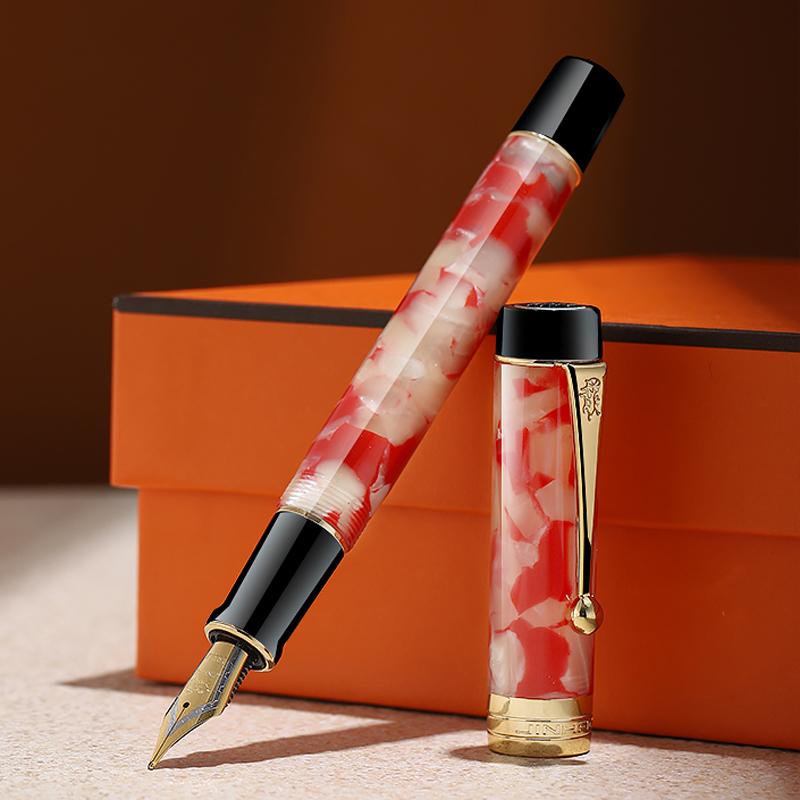 

Jinhao 100 Ювілейна Смоляна Ручка EF/F/M/Зігнутий Тонкий Перо 0.38мм Ручка-Перо Офіс Школа Оптом Письмовий Подарунок Аксесуари для Ручок Fine Nib 0.5mm