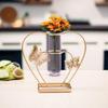 Metal Decorative Vase | 20 X 20 Cm | Gold Finish | Premium Tabletop Vase