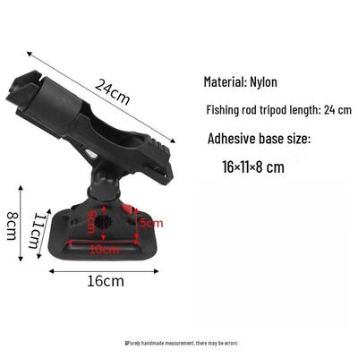 Li Shen Rotatable Universal Boat Fishing Rod Holder