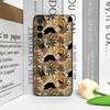 Vintage Art Palm Leaf Zebra Leopard Print Phone Case for Samsung Galaxy S26 S25 S24+ S23 Ultra S22 Plus S21 FE S20 5G Soft Cover