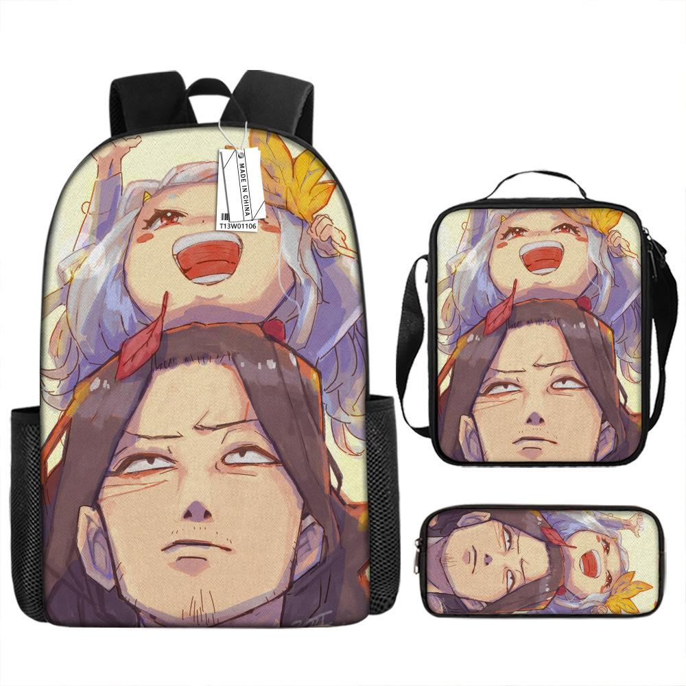 My Hero Academia MyHeroAcademia Student School Bag Burden Reduction Spine Protection Backpack Backpack Lightweight Spine Protection