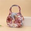 2026 Women's Mini Round Handbag - Flower Design, Casual Outing Coin Purse & Mobile Phone Bag