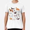 Origami Doggie Friends // White Background P S To 5XL Made In the AU/USA T-Shirt