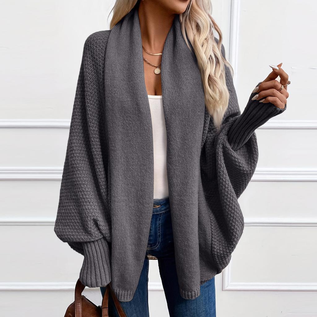 Womens Oversized Cardigan Sweaters Open Front Knit Casual Long  Sleeve Fall Sweater Coats