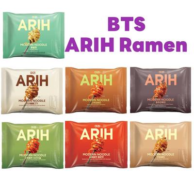 Paldo ARIH Modern Noodle Ramen 7 Flavors Official BTS Collaboration Premium Noodles