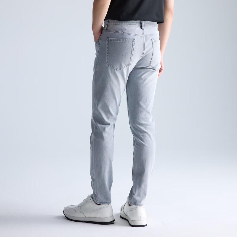 Lilang Men's Omni-Stretch Skinny Cropped Jeans