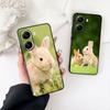 Rabbit Phone Case for Xiaomi Redmi Note 12 11 10 A3 Pro 10A 10C 12C Note12 5G Protective Cover