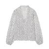 European Style 2026 Women's Polka Dot Ruffle Blouse