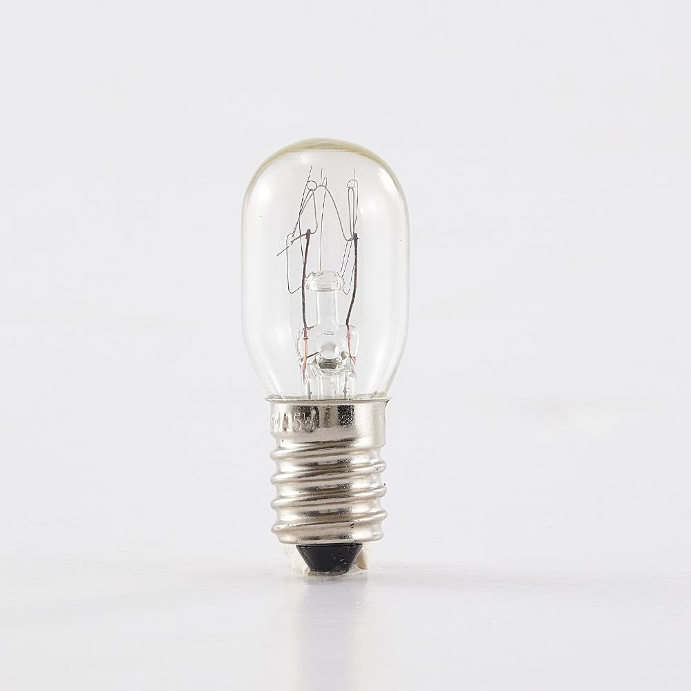 E14 salt lamp spherical bulb 220-240V 15W tubular filament bulb, used for replacing glass bulbs in range hoods, sewing machines,