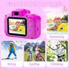 Kids Camera Underwater Waterproof Digital Camera for Kids 2 Inch IPS Screen 1080P HD Kids Video Action Camera for 3 4 5 6 7 8 9 10 Year Old Girls