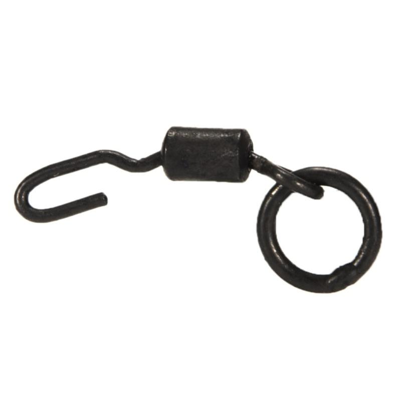 European Styles Open End Fishing Swivels Brasses Hook Quick Assembly for Fishing Techniques