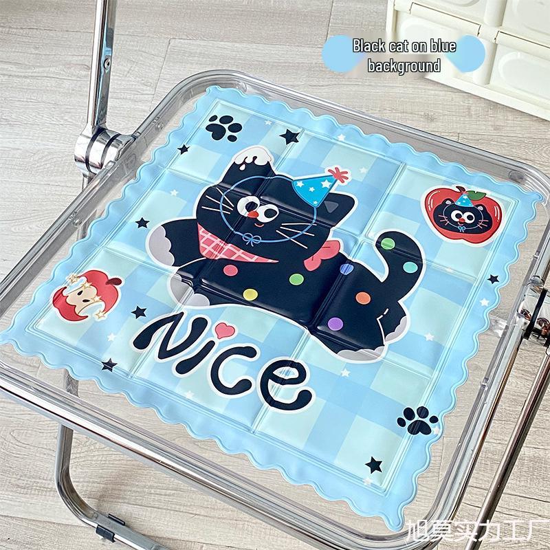

Breathable Ice Crystal Cooling Seat Cushion for Home, Office, Dorm, and Pets