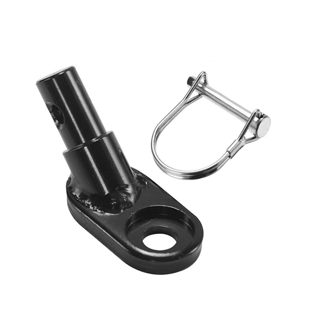 2pcs Bike Trailer Hitch Coupler Durable Steel Nylon Strap Easy Install Universal Bikes Electric Bikes Compatibility Practical
