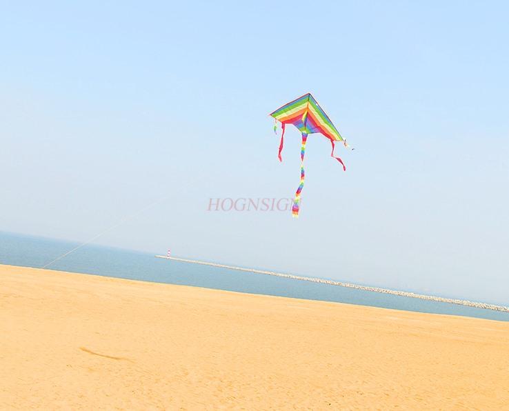 Rainbow Kite Set New Weifang Small Cartoon Beginner'S Breeze Easy To Fly Children