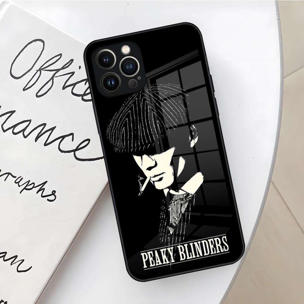 Peaky Blinders Thomas Shelby Phone Case for Iphone 16 15 14 12 11 13 Pro Max Mini X Xr Xs Se 8 Puls glass Cover