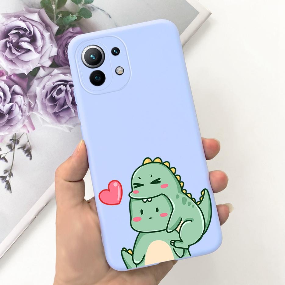 For Xiaomi Mi 11 Lite 5G Case Cute Fashion Painted Cover Soft TPU Phone Case For Xiaomi Mi 11 Pro Mi11 Lite 11Lite Fundas Bumper
