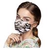 50PCS Unisex Adult Camouflage Print Outdoor Mask Protective Disposable Face Mask