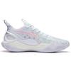 New LiNing SONIC 10 V2 Cushioning Anti Slip Wear Resistant Breathability Low Top Basketball Shoes Standard White ABAS057-1