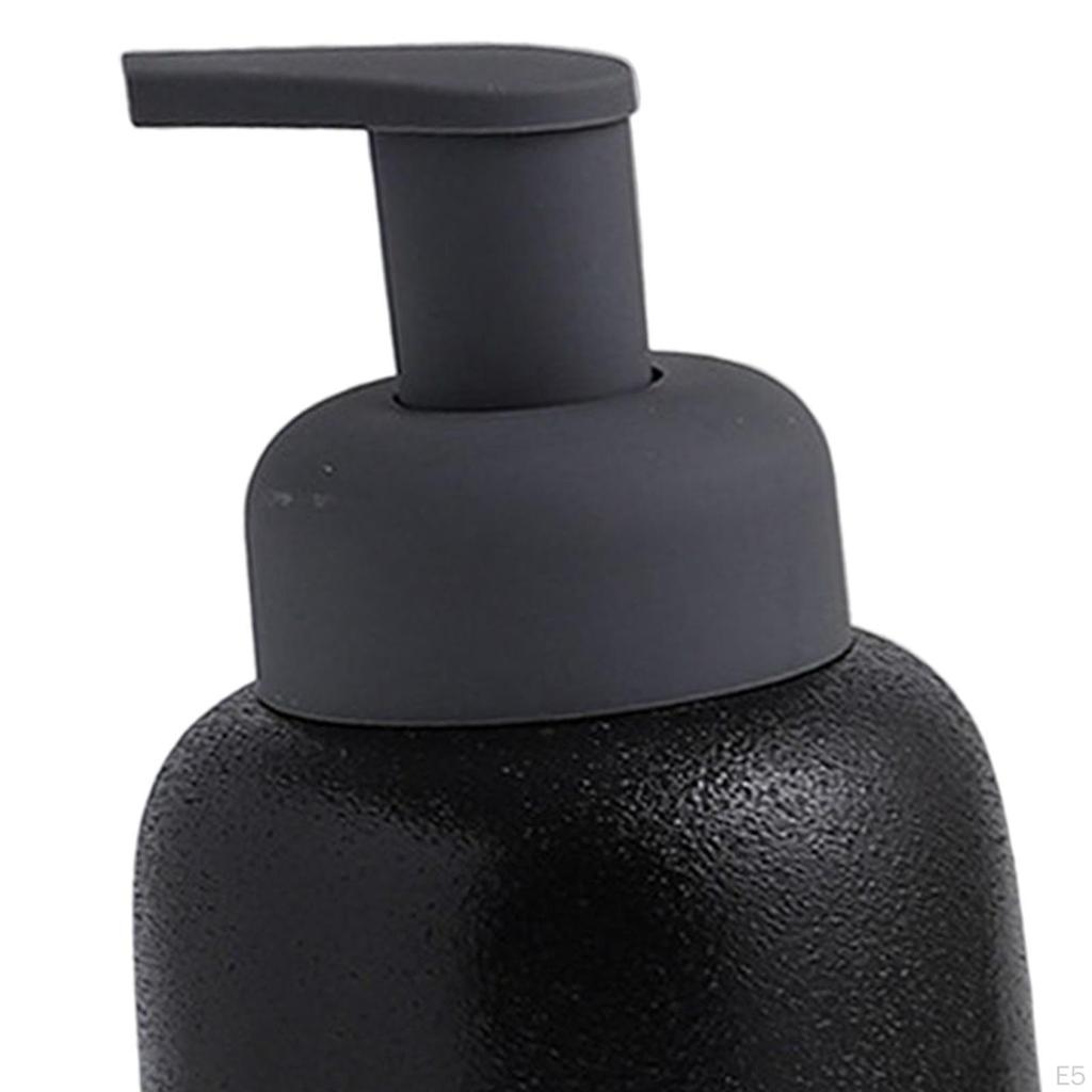1 Piece Liquid Soap Dispenser Ceramic Lotion Shower Gel Handwash Container for Countertop Hotel